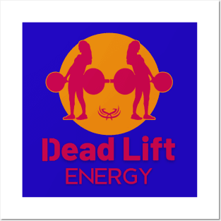 Funny Energy Drink-Fitness Deadlift Workout Posters and Art